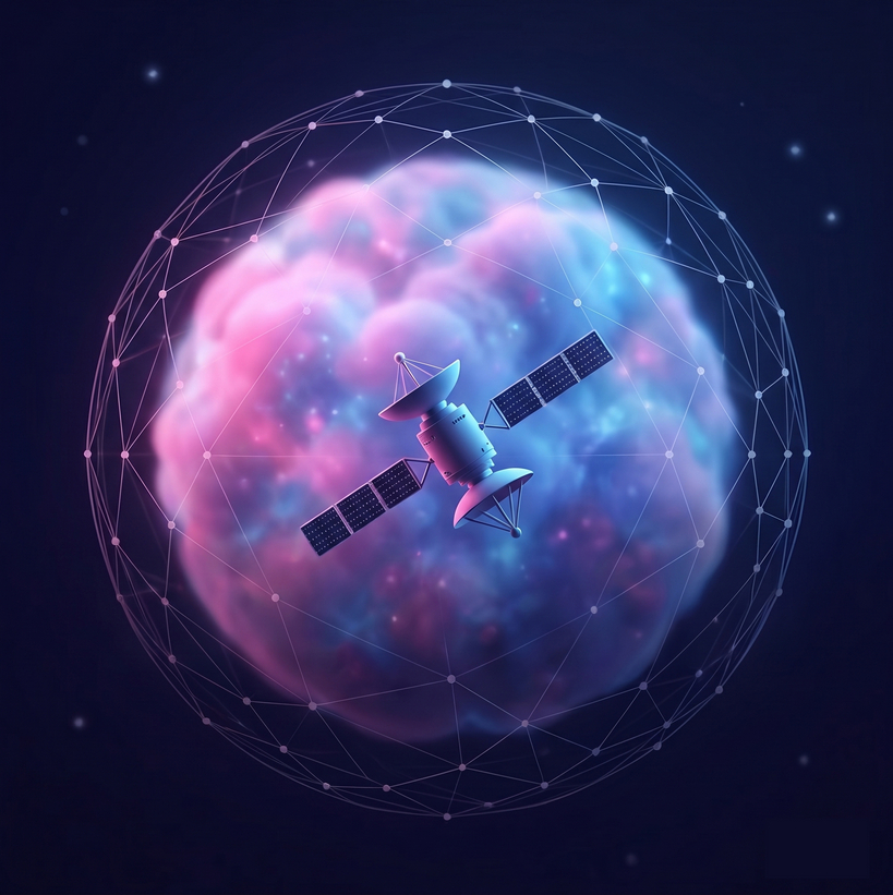 Сеть и связь — иллюстрация для VPS
